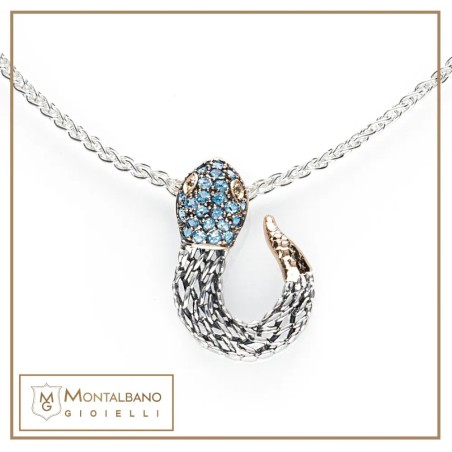 collana Medievale serpente cerchietti